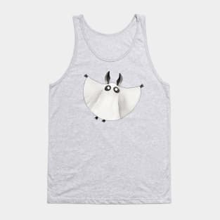 Halloween bat cute ghost Tank Top